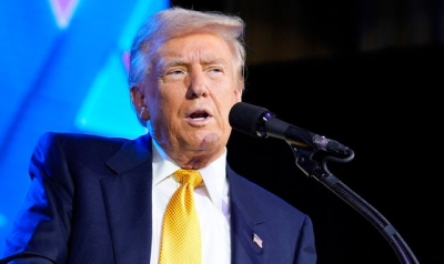 Donald Trump appears to rule out running for president again in 2028 if he loses US election to Kamala Harris