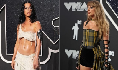 MTV VMAs: Taylor Swift matches Beyonce as most-awarded artist while Katy Perry shocks on stage