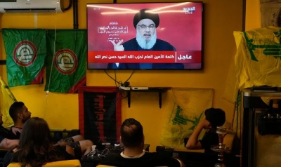 Hezbollah leader Hassan Nasrallah calmly vows &#039;punishment&#039; for trojan-horse blasts