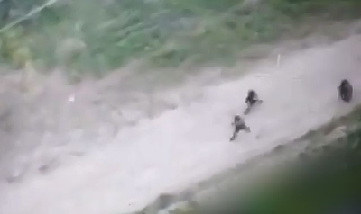 Drone footage shows Russian invasion of Vovchansk as Ukrainian soldiers fight back