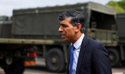 Rishi Sunak to argue UK is safer under Conservatives amid backdrop of wars in Ukraine and Gaza