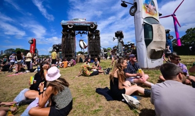 Glastonbury: Gates open to festival - but rain could be on the way