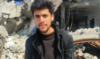 Heartbreaking story behind video of young man burnt to death after Israeli strike