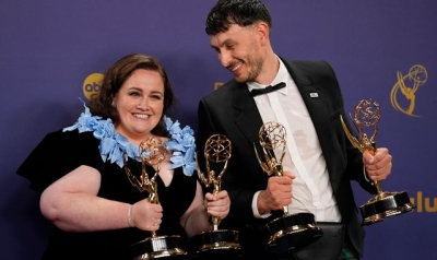 Baby Reindeer stars among big winners at Emmys - as Shogun makes history