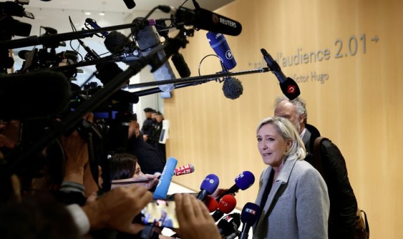 Marine Le Pen faces embezzlement trial with political future in France on the line