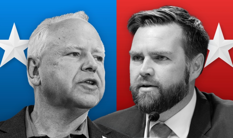 Adam Boulton: JD Vance v Tim Walz - why the vice presidential debate could sway US election