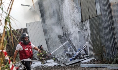 Israel-Hamas war: Israel marks a year since 7 October attacks - but memorials disrupted by rocket fire