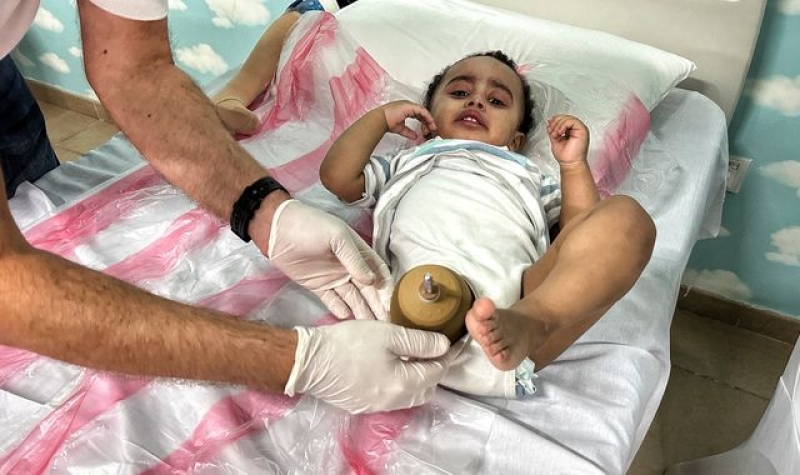 &#039;The doctor told me count to three - and he cut my leg&#039;: The generation of Palestinian children with devastating amputations after a year of war