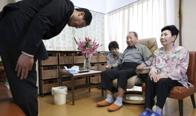 Japanese man who spent more than 50 years on death row receives face-to-face apology