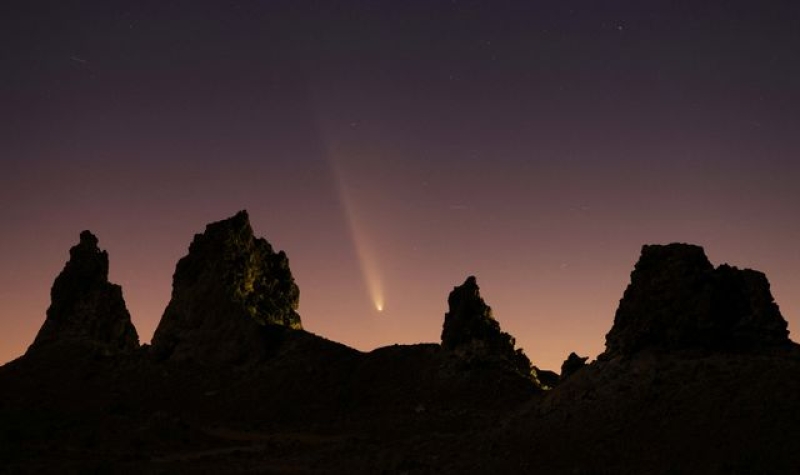 &#039;Comet of the century&#039; captured in photos across the globe