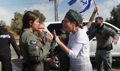 &#039;Don&#039;t give them anything, they&#039;re murderers&#039;: Israeli protesters block aid going into Gaza