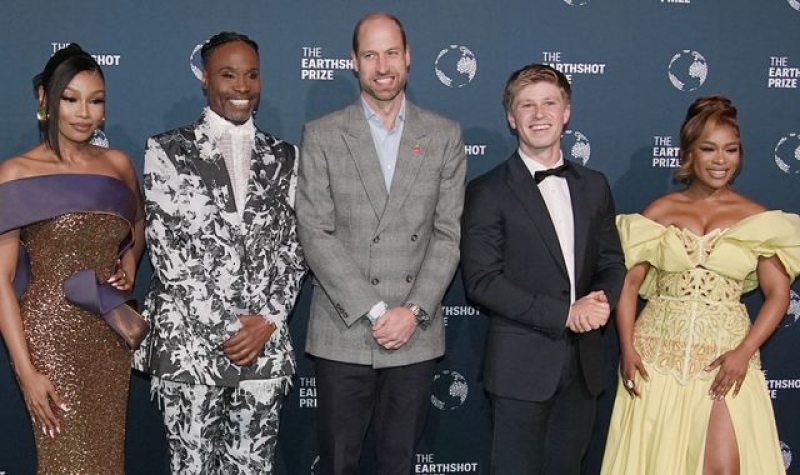 Prince William&#039;s Earthshot Awards: Presenter Billy Porter has been &#039;crying all day&#039; over Trump win