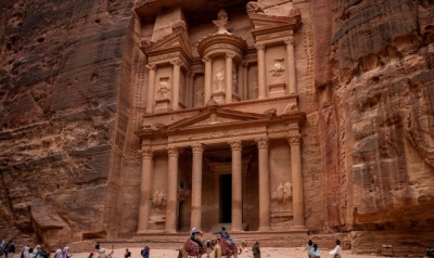 Secret tomb containing remains of 12 skeletons discovered at Petra site in Jordan