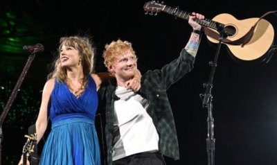 Taylor Swift returns to Wembley for first time since Vienna terror threat - with help from Ed Sheeran