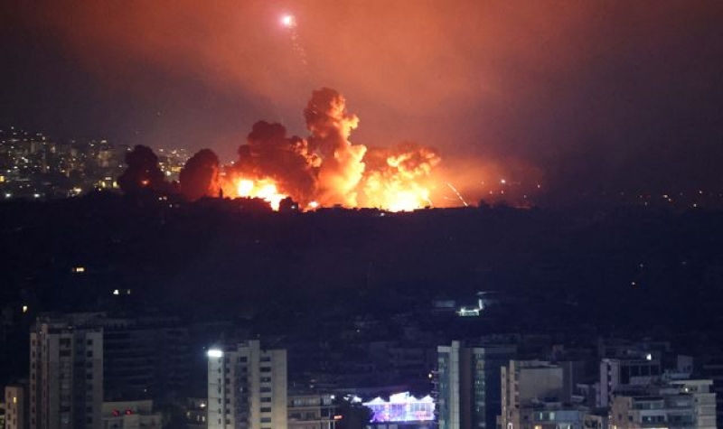 Israeli strike in West Bank &#039;kills 18&#039; as more huge blasts hit Beirut